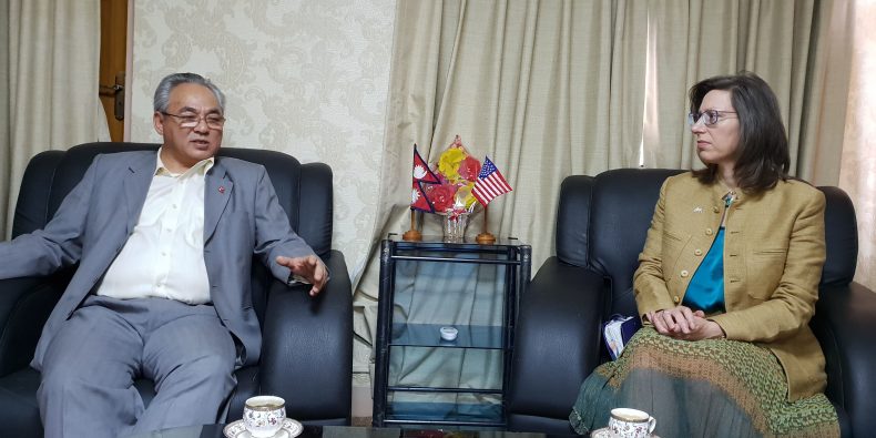 US Tiplize-NP Thapa meet