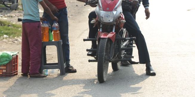 Black Market of petrol