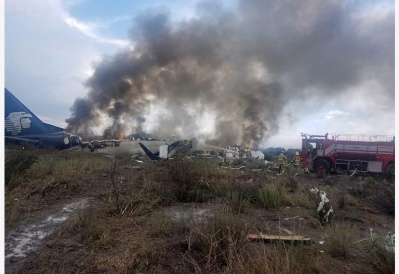MEXICO-DURANGO-PLANE-CRASH