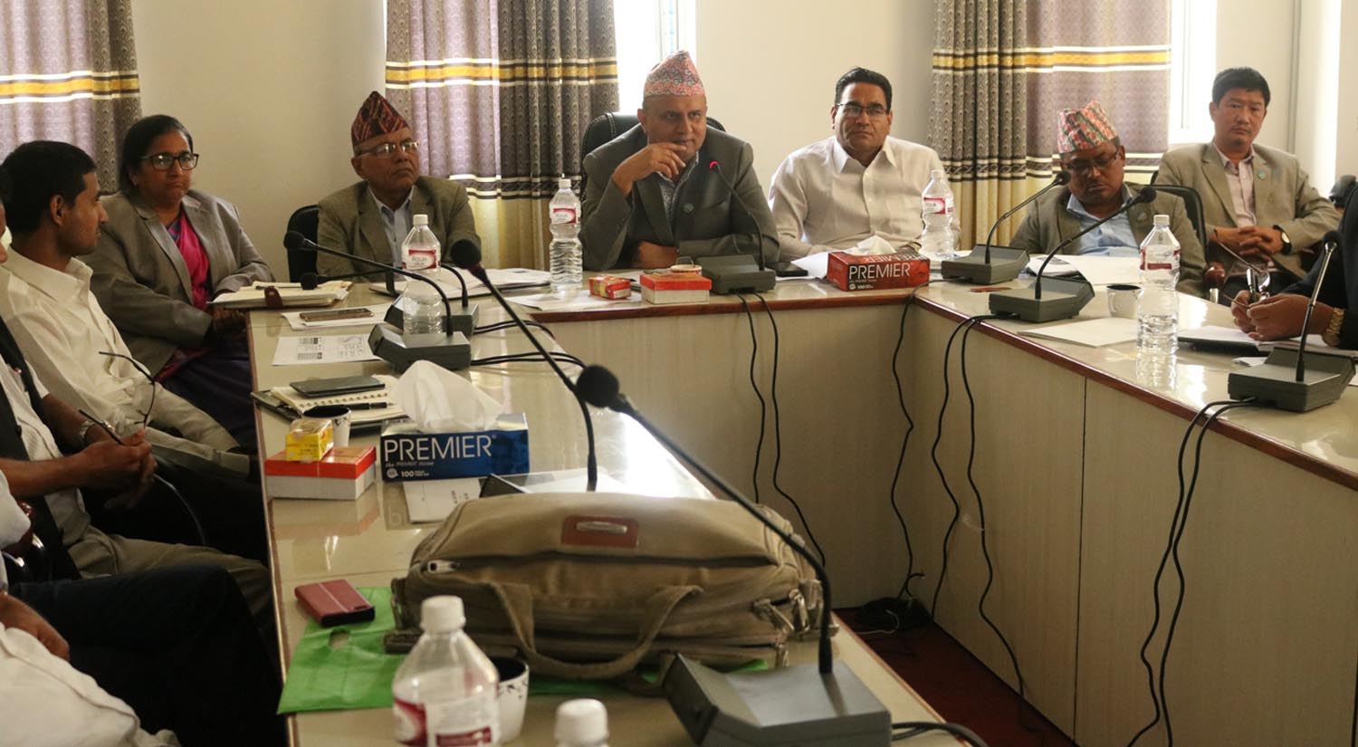 Pokharel Discuess Development-Butwal-RSS1