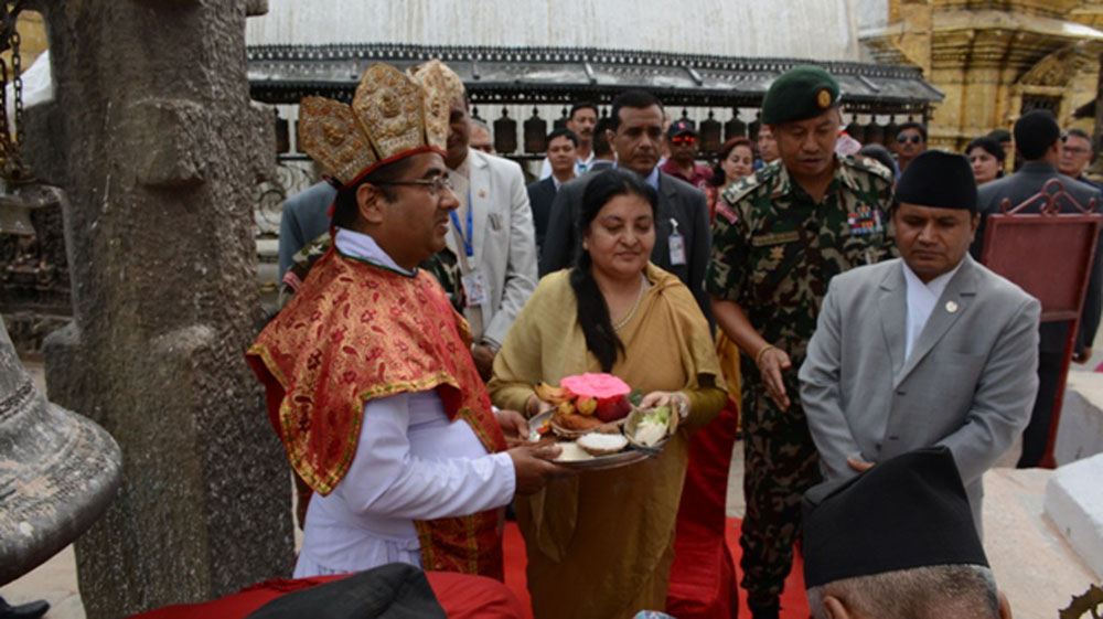 President-Photo_Secretariat of Minister Rabindra Adhikari-2