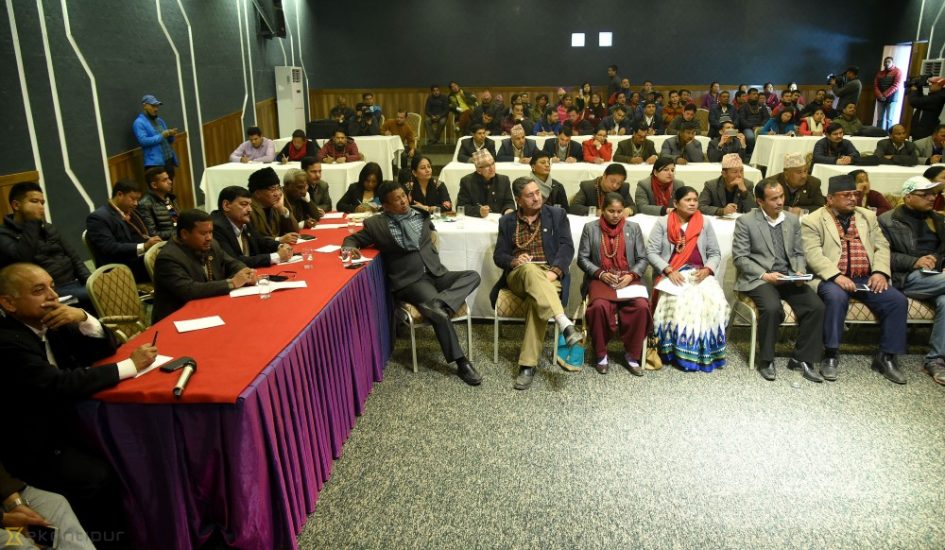 Sansadiya_Samiti_Chandragiri_Visit