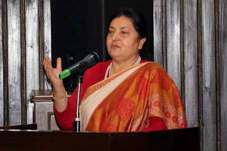 president Bidhya Devi Bhandari