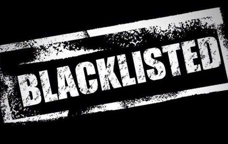 कालो सूची