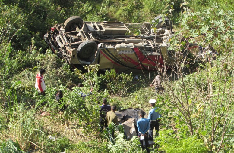 रुकुम पश्चिम मुसीकोट गाडी दुर्घटना