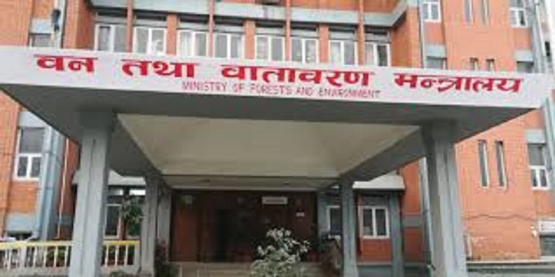 forest minister of nepal office