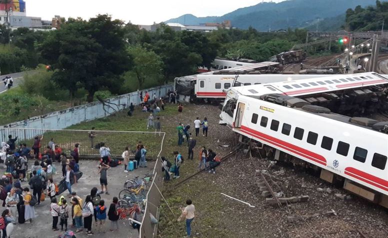 ताइवान रेल दुर्घटना