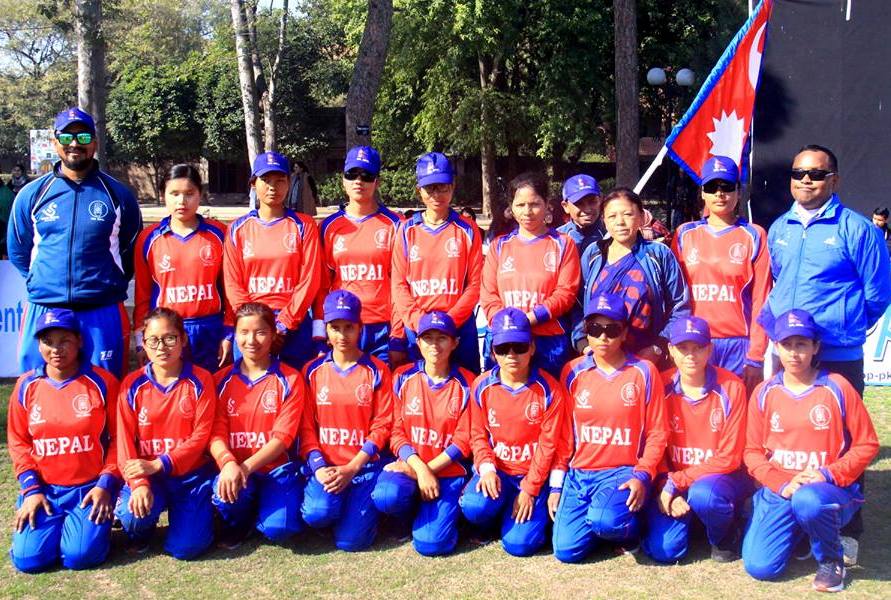 nepali womenCricket