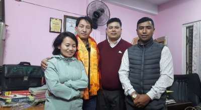 हरिचन्द्र भट्टराई र रकी थेवे