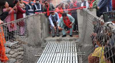 झोलुंगे पुलले जोडियो कार्यविनायक र मछिन्द्रबहाल