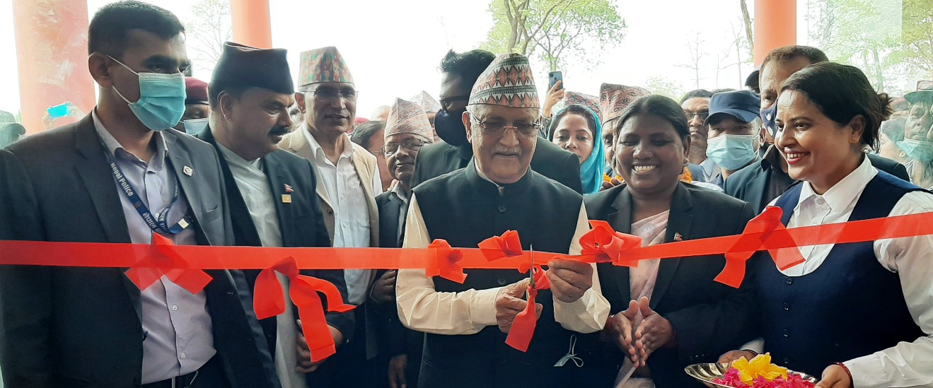 ओलीद्वारा तिलोत्तमा टावर उद्घाटन