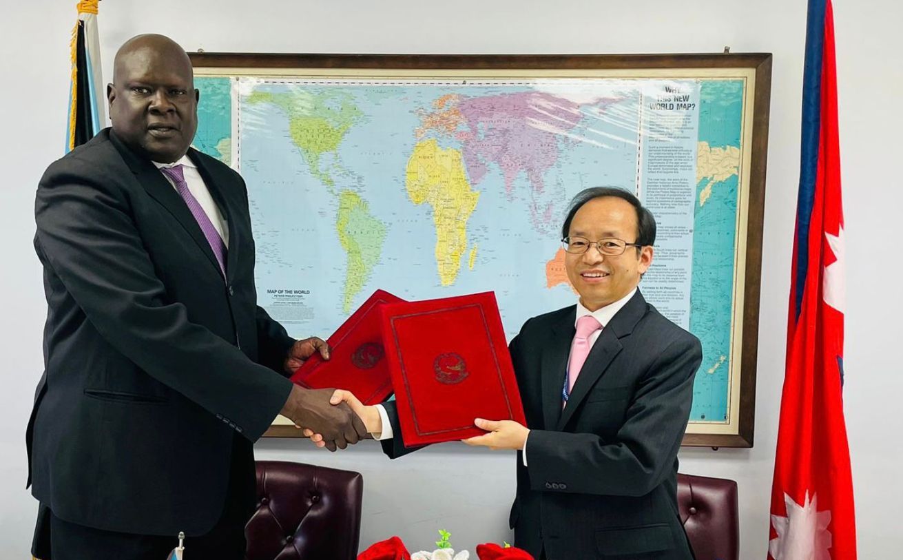 दक्षिण सुडानसंग कूटनीतिक सम्बन्ध स्थापना