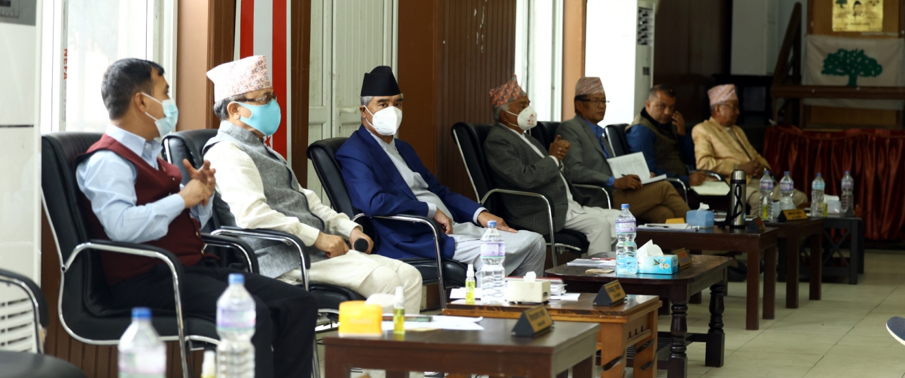 काँग्रेस केन्द्रीय कार्यसमितिको बैठक