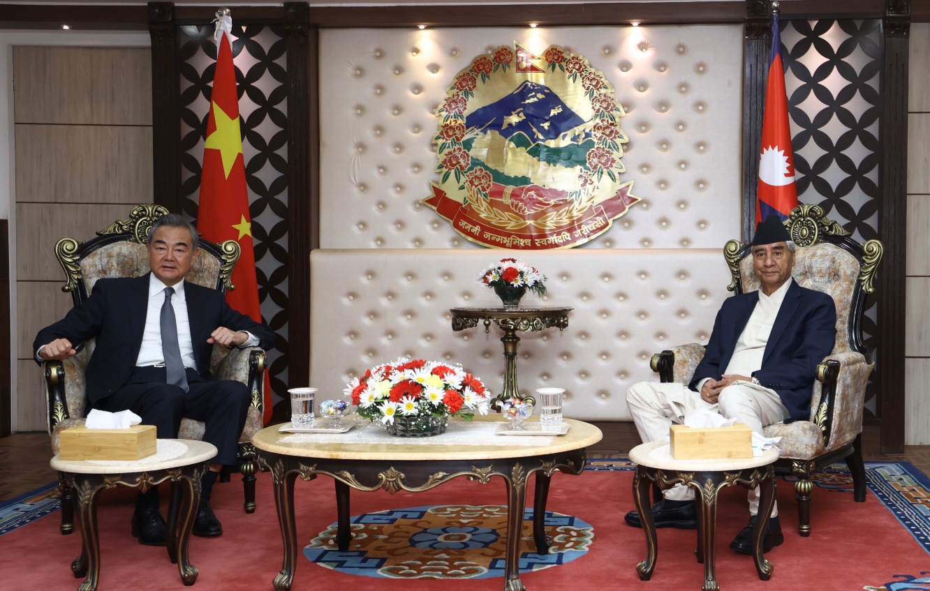 शेरबहादुर देउवा र वाङ वी