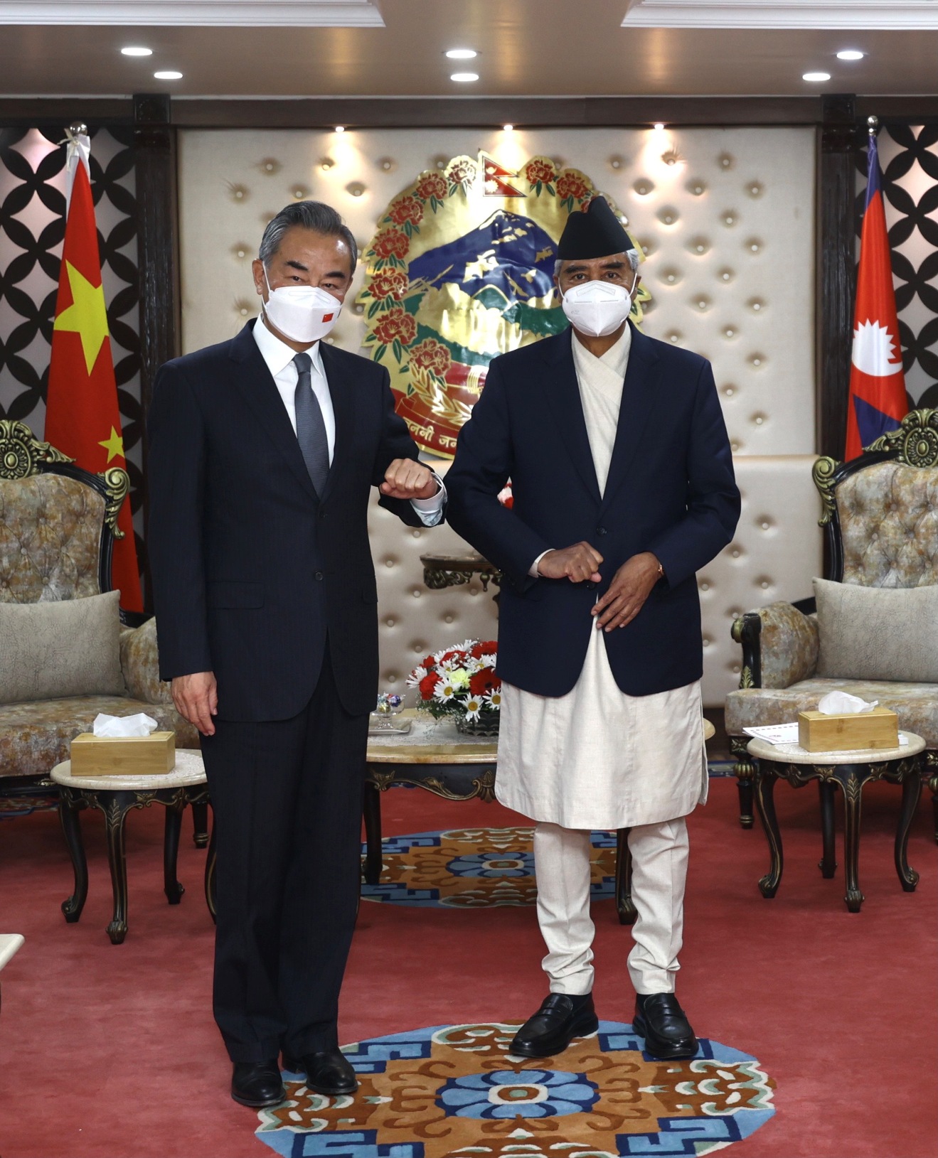 शेरबहादुर देउवा र वाङ वी