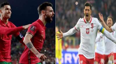 पोर्चुगल र पोल्यान्ड फिफा विश्वकपमा छनोट