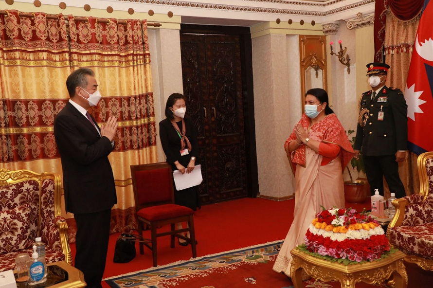 विद्यादेवी भण्डारी र वाङ यीवी