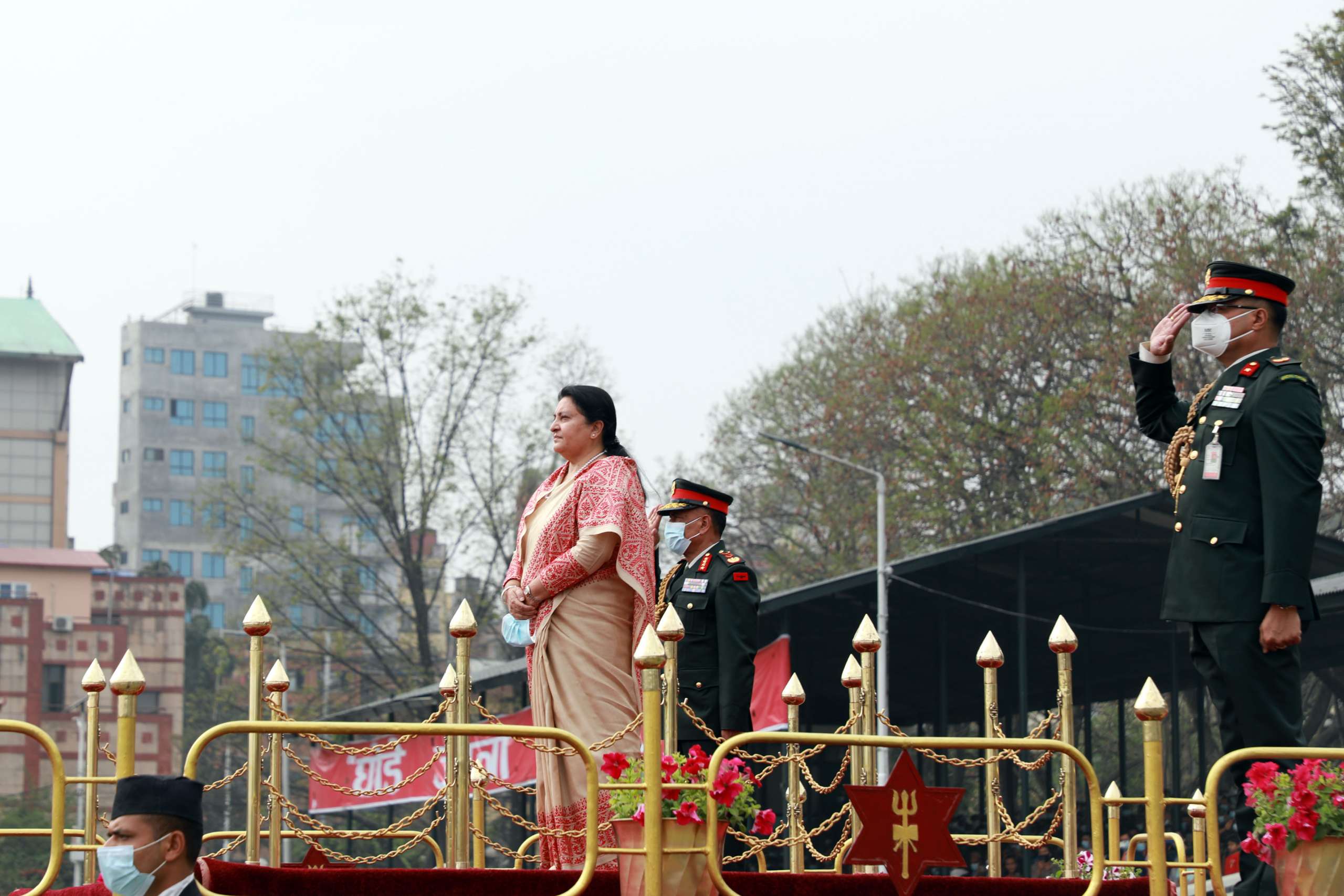 राष्ट्रपति विद्यादेवी भण्डारी टुँडिखेलमा घोडेजात्रा 