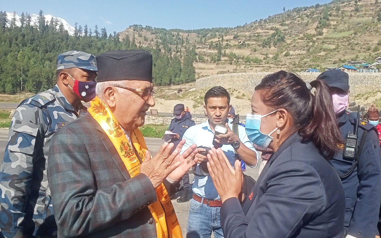 केपी शर्मा ओली हुम्लामा