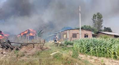 कैलालीमा भीषण आगलागी