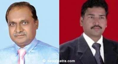 नवराज सुवेदी र डा. राम सोगरथ राय