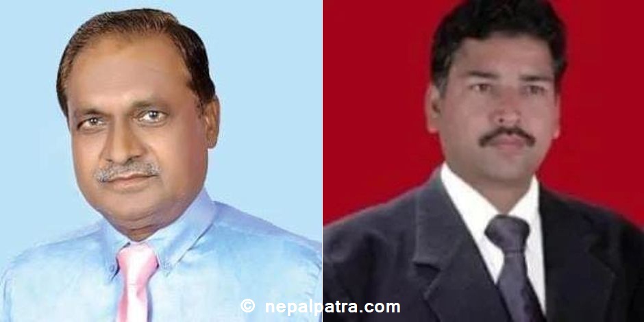 नवराज सुवेदी र डा. राम सोगरथ राय