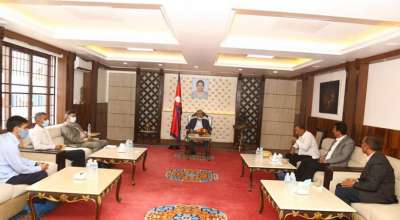 प्रधानमन्त्री शेरबहादुर देउवा र विप्लवबीच भेटवार्ता