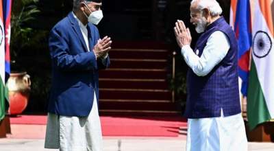 देउवा र मोदीवीचको भेटवार्ता