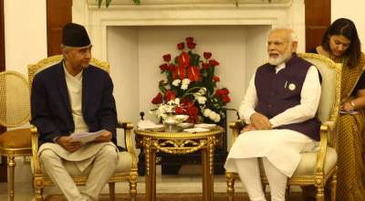 देउवा र मोदीवीचको भेटवार्ता