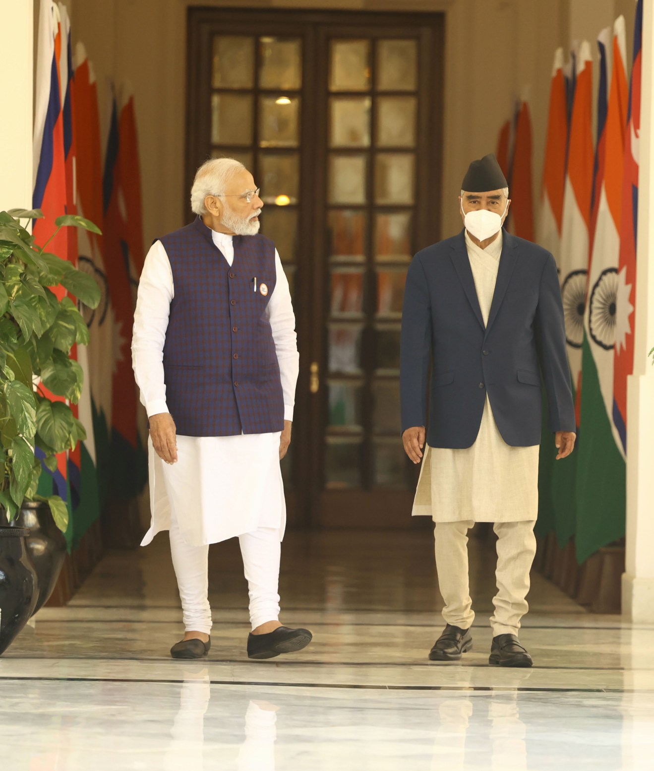 देउवा र मोदीवीचको भेटवार्ता