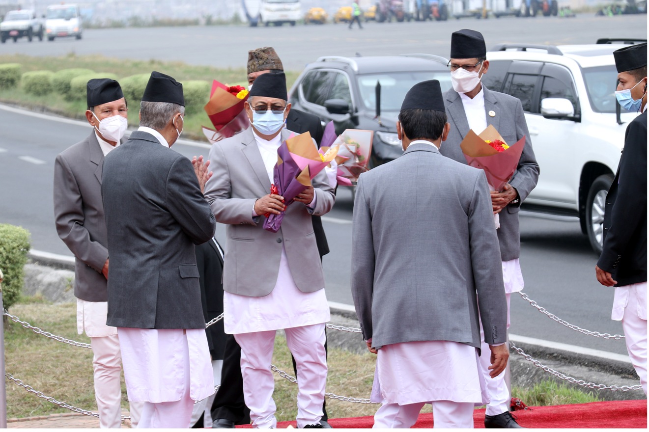 प्रधानमन्त्री देउवा भारत प्रस्थान