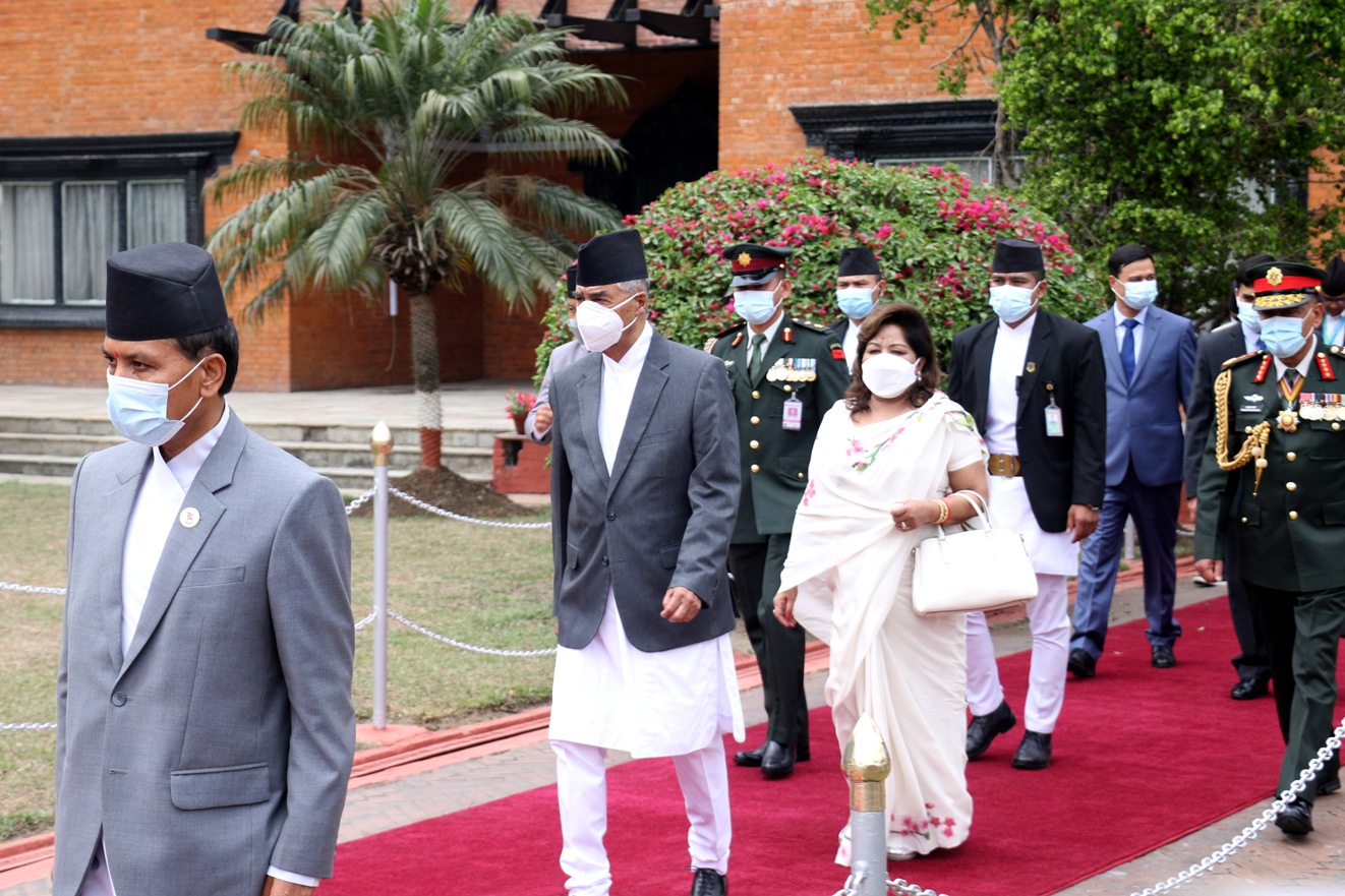 प्रधानमन्त्री देउवा भारत प्रस्थान