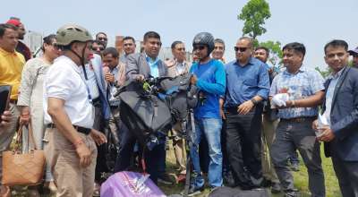 नेपाल खुला प्याराग्लाइडिङ प्रतियोगिता शुरु