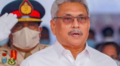 श्रीलङकाका राष्ट्रपति गोताबाया राजापाक्षे