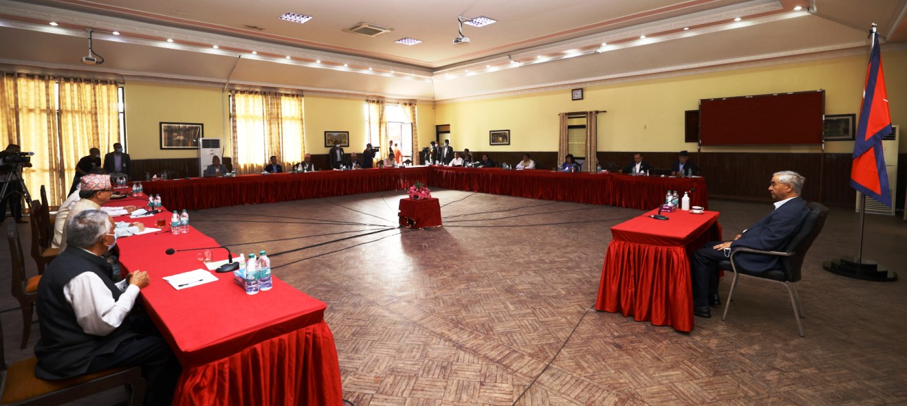 सत्ता गठबन्धन बैठक