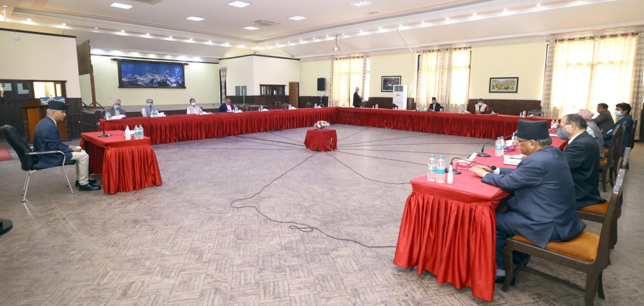 सत्ता गठबन्धन बैठक