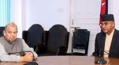 शेरबहादुर देउवा र महन्थ ठाकुर