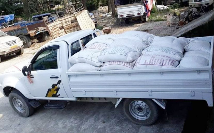 भन्सार छलेर ल्याएको चिनी बरामद