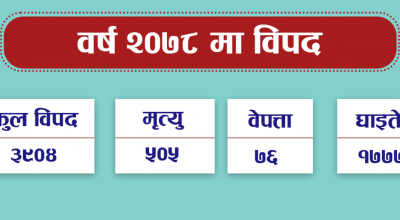 विसं २०७८ : प्राकृतिक विपत्तिले सताएको वर्ष