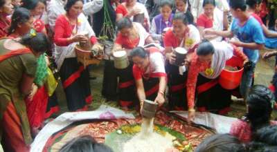 द्यो स्वगं पूजा