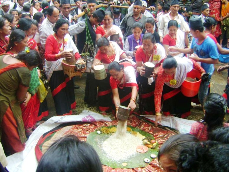 द्यो स्वगं पूजा