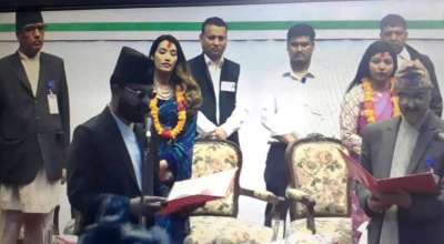 बालेनको लिए शपथ