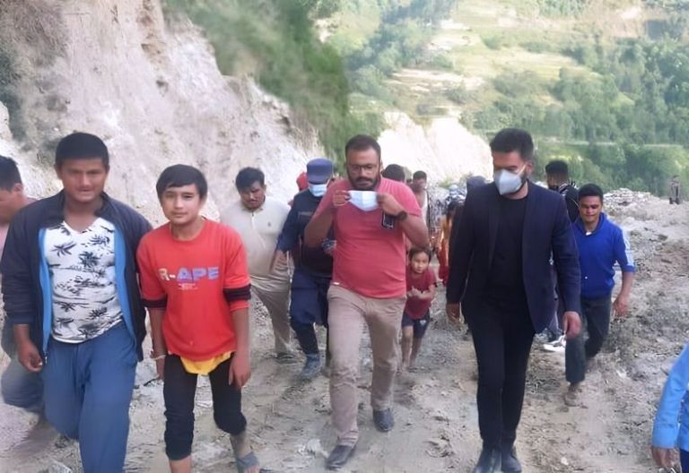 वालेनद्वारा ल्यान्डफिल साइटको अवलोकन