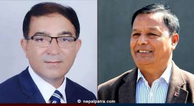 धनराज आचार्य र कृष्णबहादुर थापा