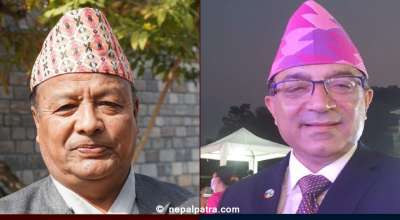 धनराज आचार्य र कृष्णबहादुर थापा