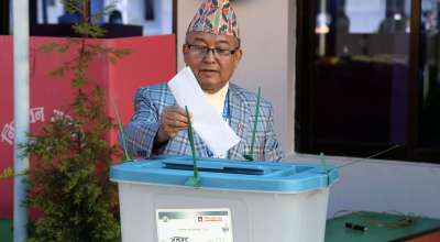 दिनेश थपलिया मतदान