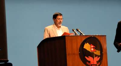 जनार्दन शर्मा प्रतिनिधिसभाको बैठक