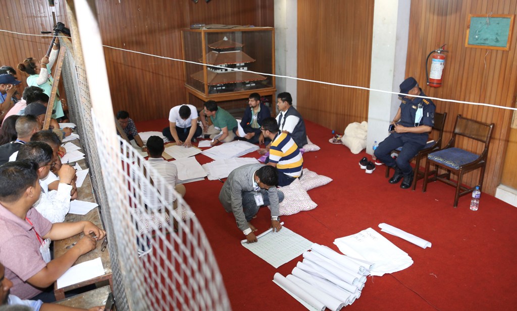 काठमाडौँ महानगर मतगणना