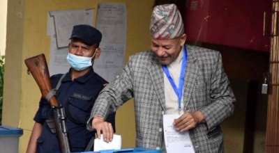 स्थापितले गरे मतदान