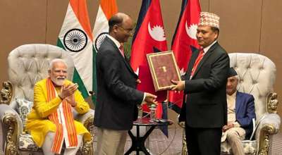 नेपाल र भारतबीच समझदारीपत्रमा हस्ताक्षर